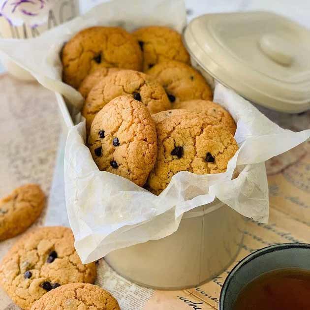 طرز تهیه ساده کوکی کشمشی